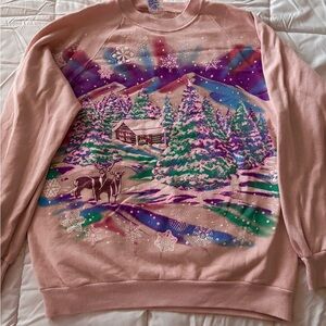 Vintage 90’s winter sweatshirt